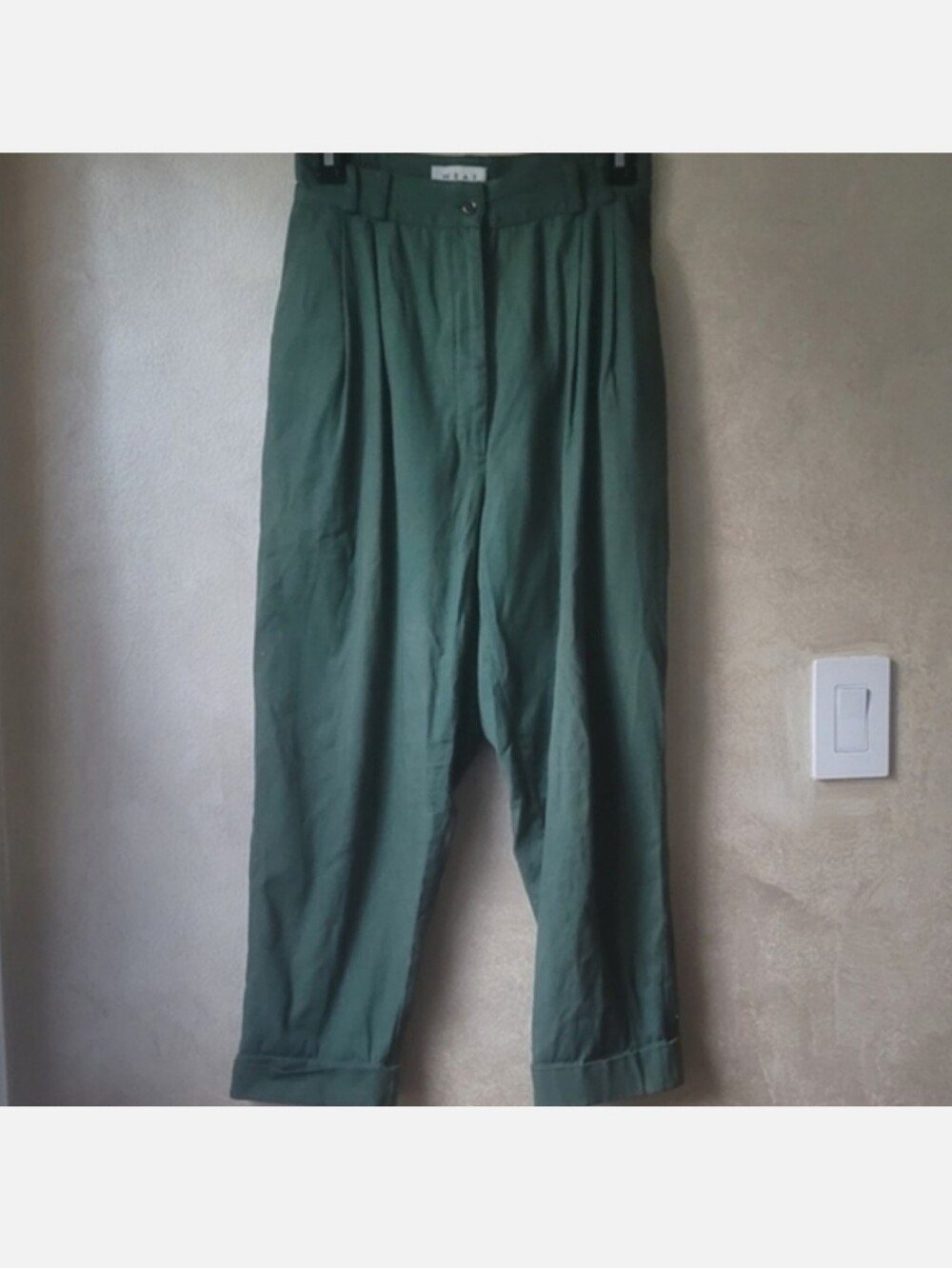 WRAY FIEDLING PANTS IN GREEN - Picture 3 of 6